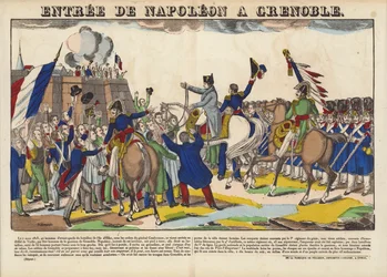 Intocht van Napoleon in Grenoble